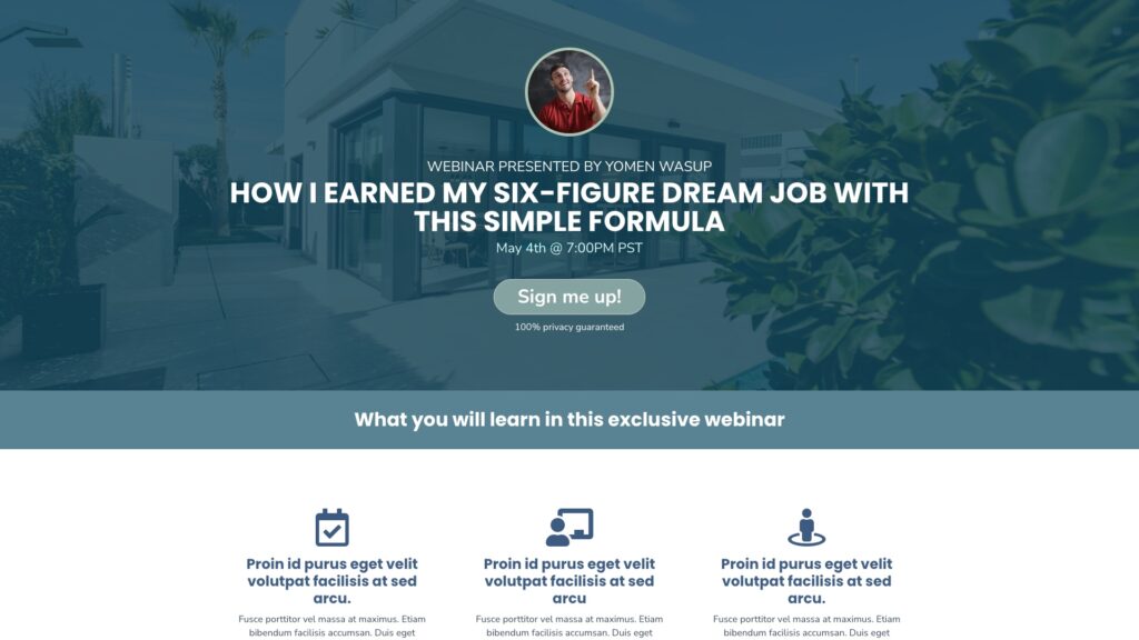 StreamlineFunnels Webinar Replay - Beaver Templates | Premium WordPress ...